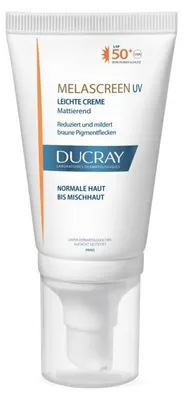 Produktbild von Ducray Melascreen UV Sun Cream SPF50+ - Light