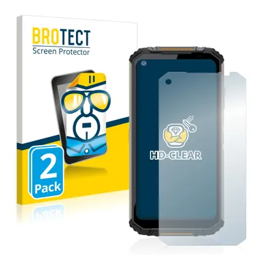 Produktbild von 2x Für Oukitel WP16 Schutzfolie BROTECT Displayschutz Display Schutz Folie Klar Transparent