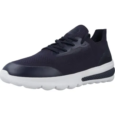 Produktbild von Geox Sportliche Schnürschuhe U SPHERICA ACTIF A - KNIT.TEXT Herren 31353432303431 Blau 44 EU