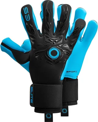 Produktbild von Elite Sport Neo Revolution X Aqua Torwarthandschuhe - Schwarz / Aqua  | Größe: 8
