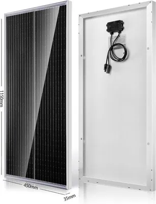 Productafbeelding van Famanu zonne-energieopslag 12V - Draagbaar zonnepaneel voor campers