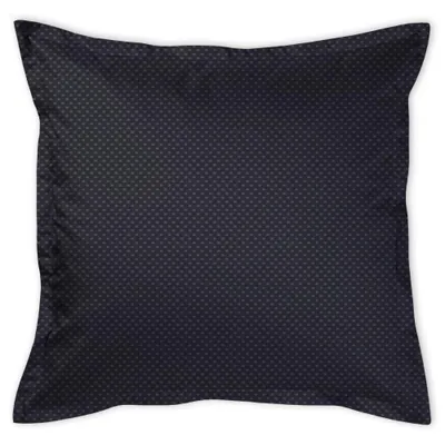 Produktbild von Curt Bauer Mako-Brokat-Damast Kissenbezug einzeln Dessin 9039 LIVORNO Farbe nachtgrau-1143 Größe 80x80cm