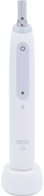Produktbild von Oral-B iO Series 4 Quite, Erwachsener, Rotierende Zahnbürste, Tägliche Pflege, Sensibel, Super sensitive, Weiß, Weiß, Rund
