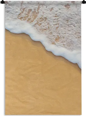 Produktbild von MuchoWow® Wandteppich Wandbehang Strand - Wasser - Meer - Tropisch - Sommer 90x135 cm Tapisserie Dekoration Wandtuch - Baumwolle - Wandskulptur