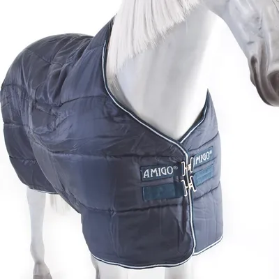 Produktbild von Horseware Amigo Insulator heavy 350g - navy/white - Stalldecke