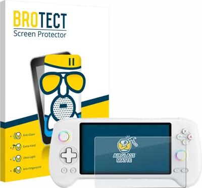 Produktbild von BROTECT Entspiegelungs Schutzglas für Anbernic RG557 Schutzfolie Panzer Folie Glas Display Schutz matt