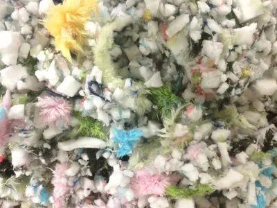 Obrázek produktu pro Drcený molitan mix, molitanová drť - 0,5 kg