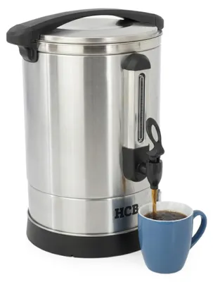 Produktbild von HCB Kaffeemaschine - 12 Liter - 80 Tassen - silber - 230V - Edelstahl - 1347