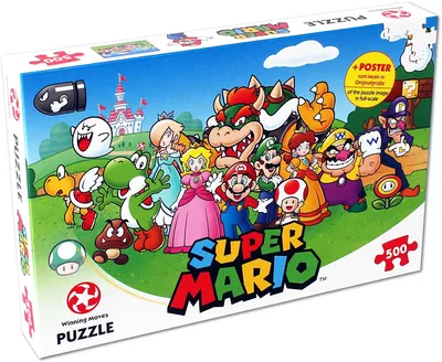 Produktbild von Puzzle Super Mario - Mario and Friends (500 Teile)