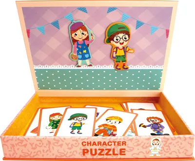 Produktbild von Bino Magnetisches Puzzle, Figuren ab 3 Jahren, 88126