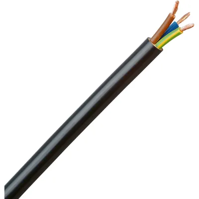 Produktbild von KOPP Schlauchleitung H05VV5-F 3 G 1.50 mm² Schwarz Kopp 153710009 10 m