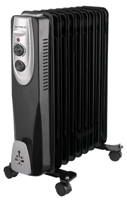Zdjęcie produktu dla GUTFELS HR 32009 sw, 1,45 m, Podłoga, Czarny, Srebrny, obrotowy, 2000 W, 800 W