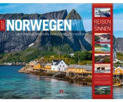 Obrázek produktu pro Norwegen Kalender 2027 | Unterwegs zwischen Fjordland und Nordkap