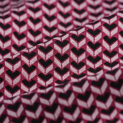 Imagen del producto de Tejido Jacquard Rhapsody, color fucsia