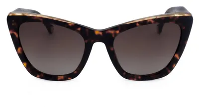 Productafbeelding van Carolina Herrera dameszonnebril, model HER0129/S, met een cat-eye vorm