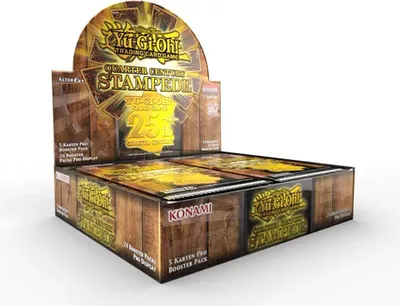 Produktbild von Yu-Gi-Oh! Quarter Century Stampede Booster Display (24) Deutsch