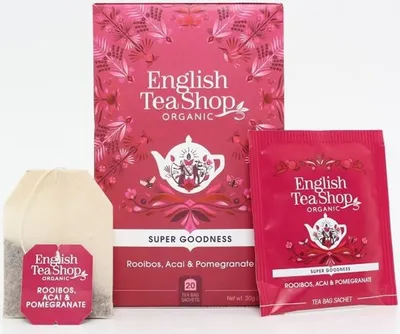 Obrázok produktu pre English Tea Shop aj Rooibos, Acai a grantov jablko, 20 sk