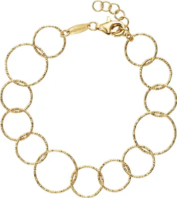 Produktbild von Der Kettenmacher Fantasy Armband 925/- Sterling Silber vergoldet 19,5 cm