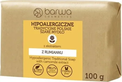 Immagine prodotto di BARWA Sapone tradizionale grigio polacco ipoallergenico alla camomilla 100ml