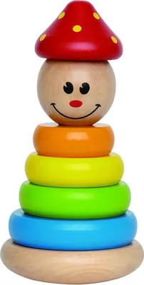 Produktbild von Hape Early Explorer Stapel-Clown, E0400