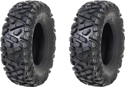 Produktbild von 2x 26x8-14 P350 Reifen für Quad 26x8.00-14 205/75-14  HAKUBA Geländereifen 205/75-14 ATV Reifensatz für Gelände