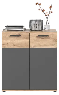 Produktbild von Kommode Mason | Nox Oak / Basalt Grau