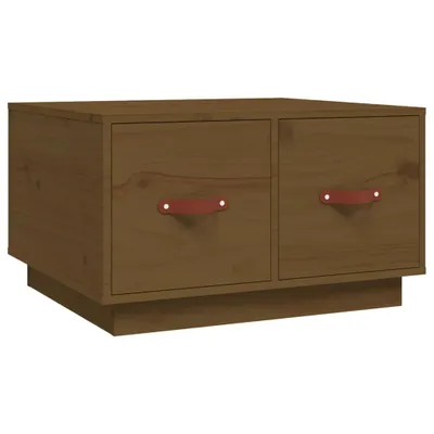 Produktbild von Couchtisch Honigbraun 60x53x35 cm Massivholz Kiefer