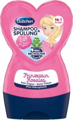 Produktbild von BÜBCHEN Shampoo&Spülung 230ml Prinzessin Rosalea