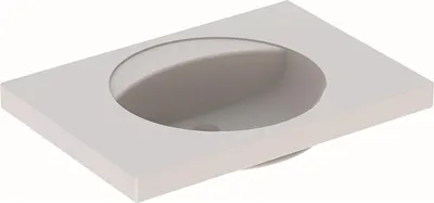 Produktbild von Geberit Geberit Waschtisch PRECIOSA 800x550mm o HL o ÜL we