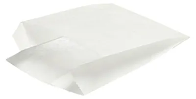 Produktbild von 1000 Wrap-Tüten Kraftpapier 11 cm x 8 cm x 4 cm weiss