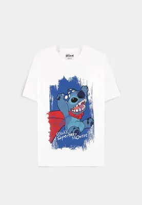 Produktbild von Lilo & Stitch - Superhelden-T-Shirt mit kurzen Ärmeln