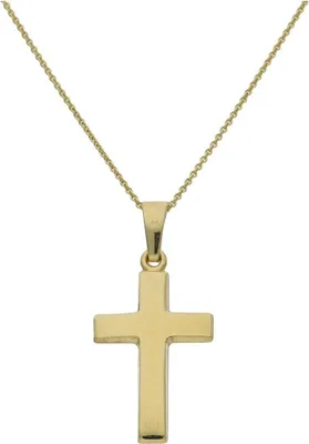 Produktbild von JuwelmaLux Anhänger 585 Gold Kreuz JL14-02-0161