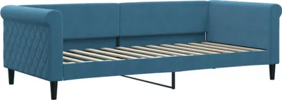 Produktbild von vidaXL Tagesbett Blau 90x200 cm Samt