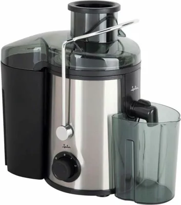 Zdjęcie produktu dla JATA JELI1580, Sokowirówka odśrodkowa, Czarny, Stal nierdzewna, Drabina schodkowa, 13000 RPM, 1,5 l, 0,45 l