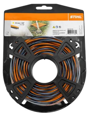 Produktbild von Stihl CF3 Pro, Rasentrimmer-Linie, Mehrfarbig, Polyamid, 21 m, 1 Stück(e), 3 mm