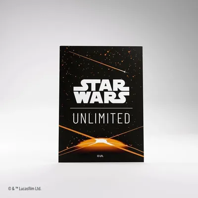 Obrázek produktu pro Star Wars Unlimited Art Sleeves - zadní strana karty oranžová