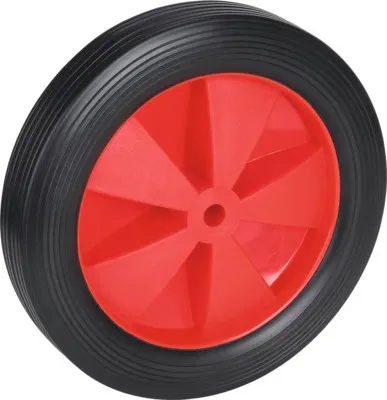 Produktbild von Tarrox PVC-Rad bis 40 kg mit Kunststofffelge und Rillenprofil 200 x 40 x 12,2 mm