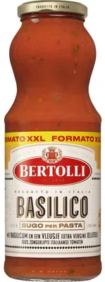 Produktbild von Bertolli Pastasaus Basilico 670g – Aromatische Tomatensauce mit frischem Basilikum
