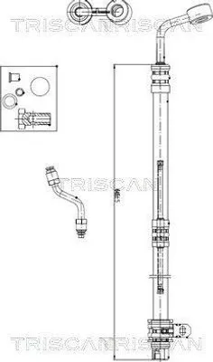 Obrázek produktu pro Kabel Posilovače Řízení Hyundai Getz 1,3 02,05