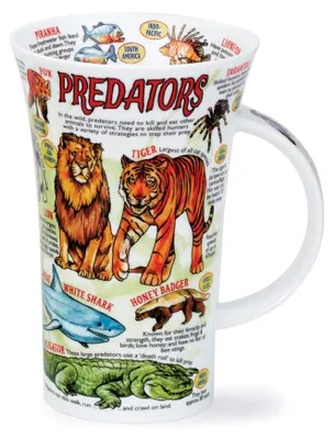 Bone China Mok Glencoe Motiv 0,5 Liter rund