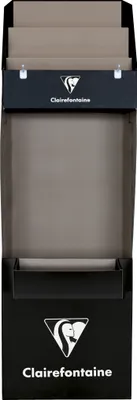 Produktbild von Clairefontaine Leeres Display aus Karton, 40x40x137 cm - Schwarz 211621C