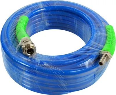 Immagine prodotto di Tubo pneumatico in poliuretano rinforzato con raccordi rapidi da 1/4", 15 m, 8 × 12 mm Geko