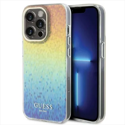 Productafbeelding van Guess iPhone 15 Pro achterkant hoesje - met patroon