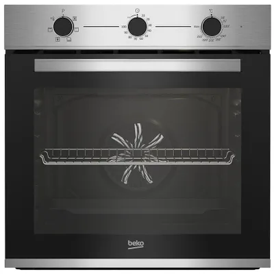 Produktbild von Beko BBIE12100XC, Medium, Elektrischer Ofen, 66 l, 2400 W, 66 l, Lüfterunterstützt