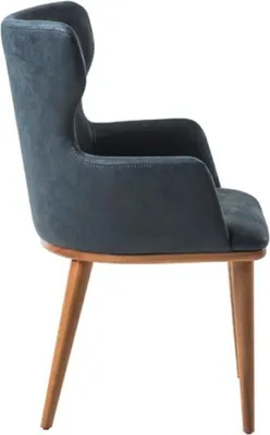 Produktbild von Echtholz Möbel Stuhl Esszimmer Design Stühle Naturholz Lehnstuhl Holzstuhl Neu