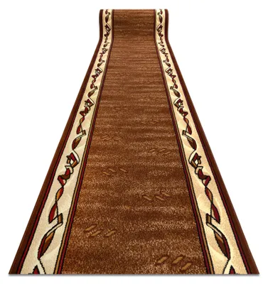 Imagen del producto de Alfombra de pasillo BCF FILIP 90 cm marrón 90x390 cm