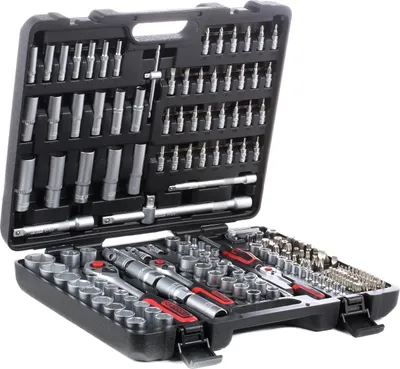 Produktbild von KS Tools 1/4 +3/8 +1/2 Steckschlüssel 195tlg 917.0795