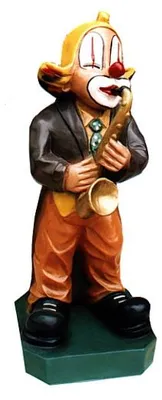 Zdjęcie produktu dla Figura klauna, statua, rzeźba, figurka, dekoracja, element dekoracyjny, model 5013