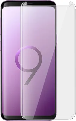 Produktbild von Displayschutzfolie mit abgerundeten Kanten Transparent für Samsung Galaxy S9