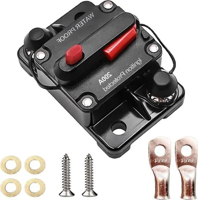 Image de Interrupteur automatique 12 V-24 V avec disques en cuivre